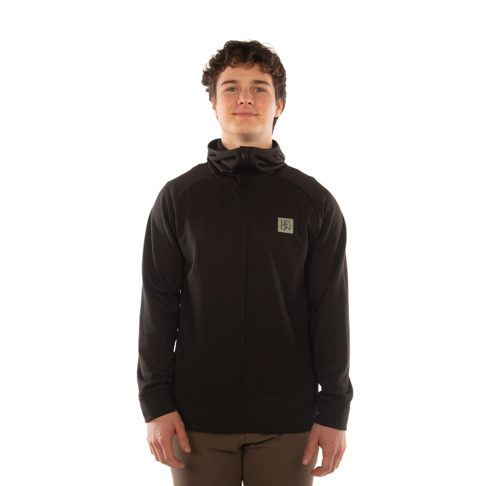 Model is 5' 8" wearing size Medium.